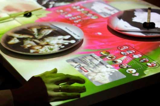 Un modelo de restaurante interactivo